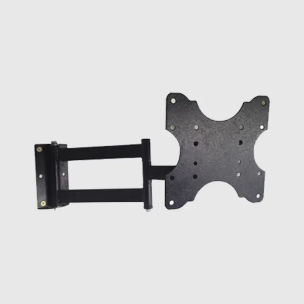 Brazo simple de pared con placa VESA para televisor pequeño de bodega