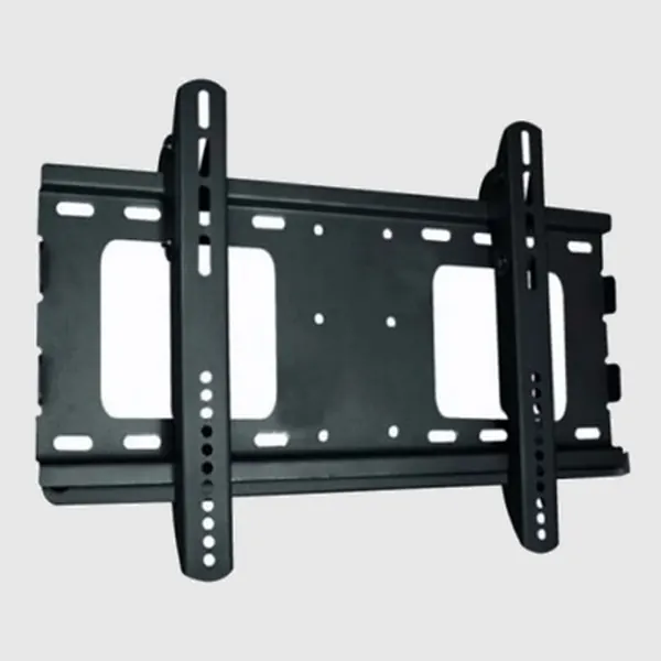 Rack fijo de perfil bajo para dejar un televisor LG OLED cerca de la pared